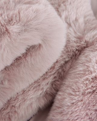 Crystal Faux Fur Coat