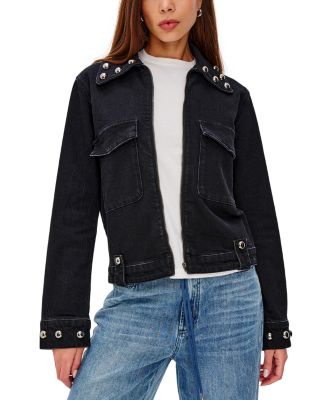 Roxbury Studded Denim Jacket