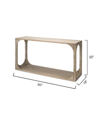  Everett Wood Console Table