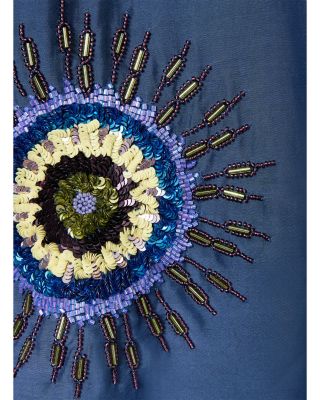 Cerere Silk Embroidered Blouse