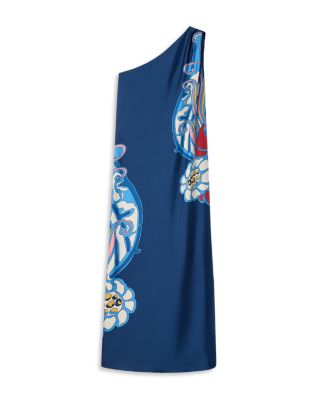 Roy Silk Column Dress