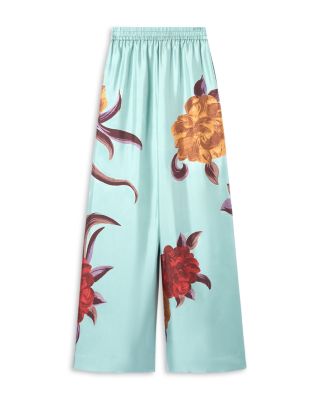 Silk Palazzo Pants