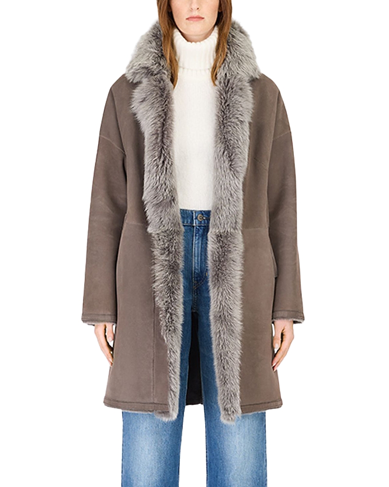 HiSO August Reversible Shearling Jacket