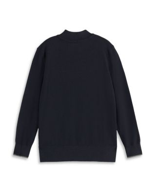 Boys' Regular Fit Mock Neck Sweater - Big Kid