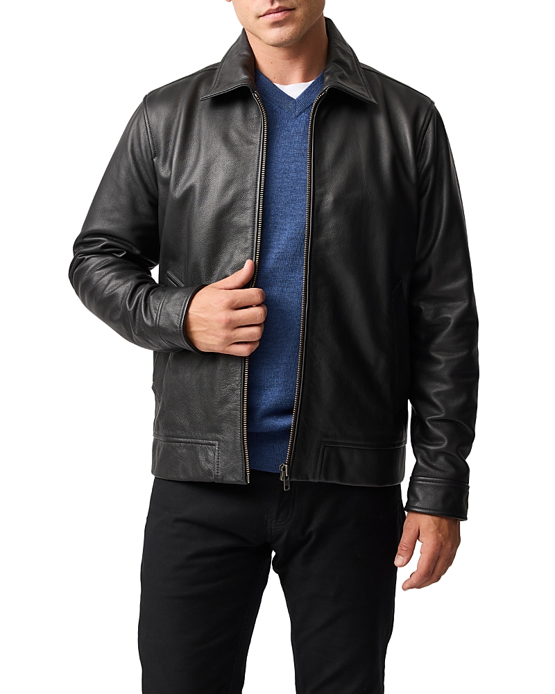 Rodd & Gunn Leadervale Leather Jacket