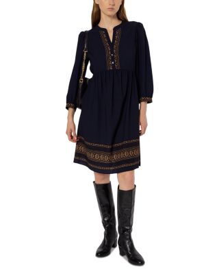 Louisa Contrast Trim Dress