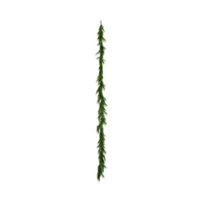 Artificial Real Touch Norfolk Island Pine 15' Garland with Natural Look