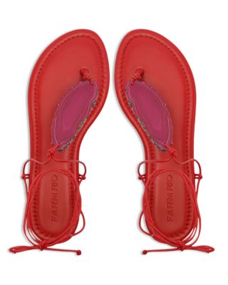 Women's Stone Flat Sandals