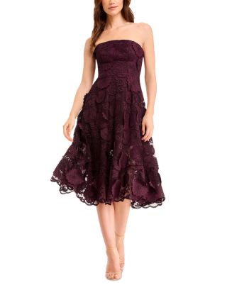 Dress the Population Kailyn Strapless Lace Dress | Bloomingdale's Women