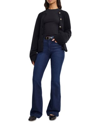 Good Legs Flare Compression Jeans in Indigo1150