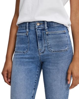 Good Legs Flare Jeans in Indigo1149