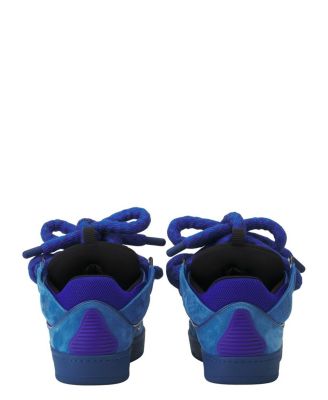  Curb Sneakers In Leather With Snake Laces