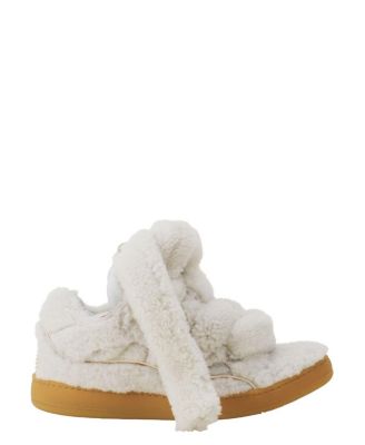  Curb Sneakers In Shearling