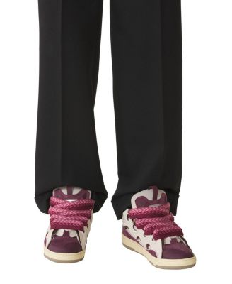  Curb Leather Sneakers