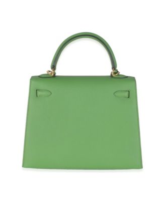 Sellier Kelly 25 Leather Handbag