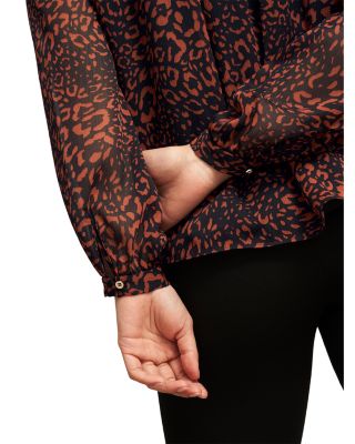 Carolina Ruffled Neck Blouse