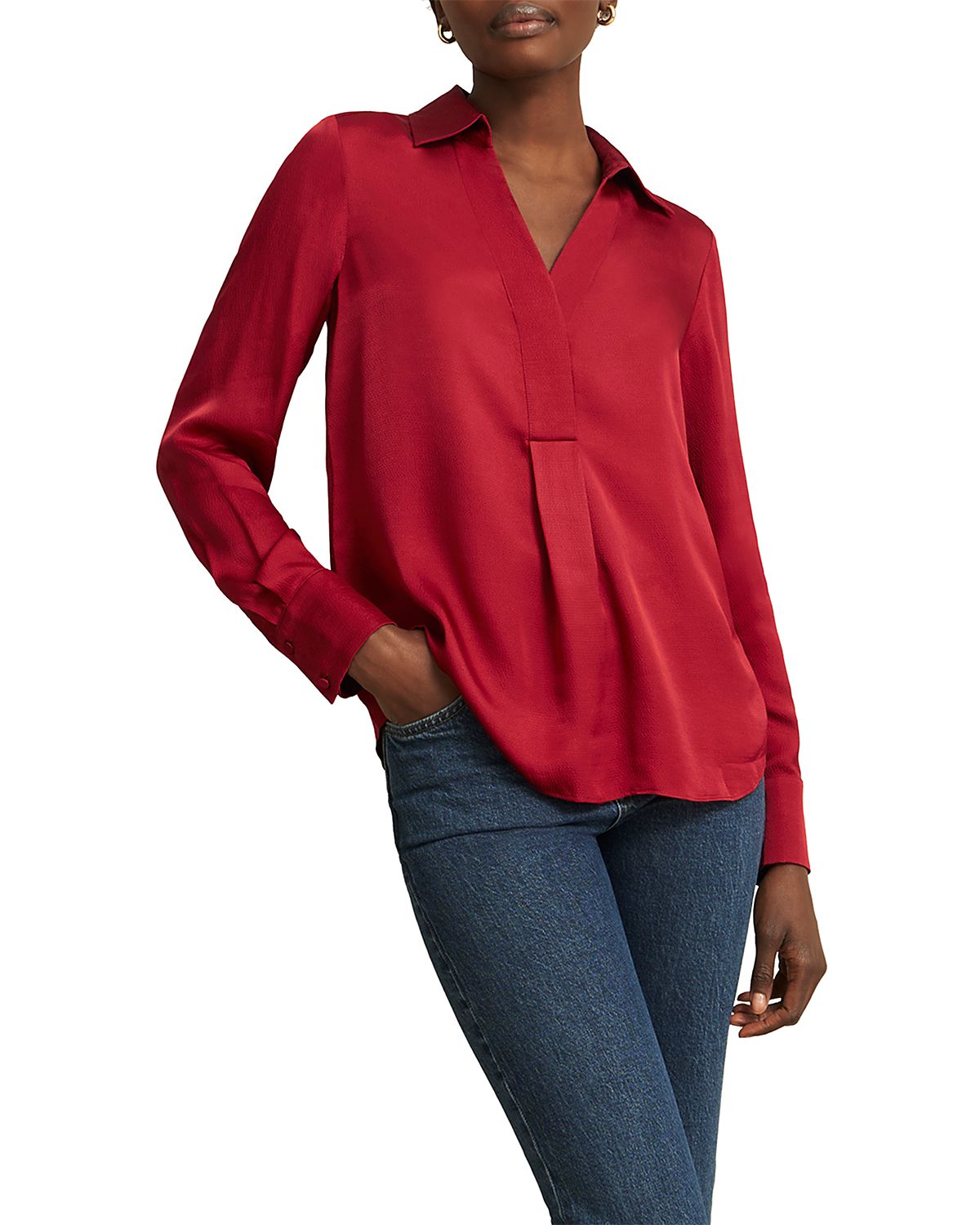 Hobbs London Marie Satin Blouse