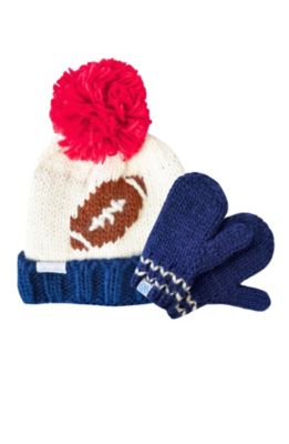  Boys' Football Bobble Hat - Baby, Little Kid, Big Kid