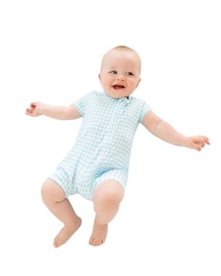  Boys' Harbor Gingham Bamboo Sleeper - Baby