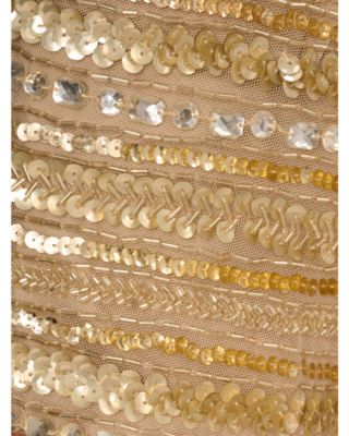 Beaded Off Shoulder Dress