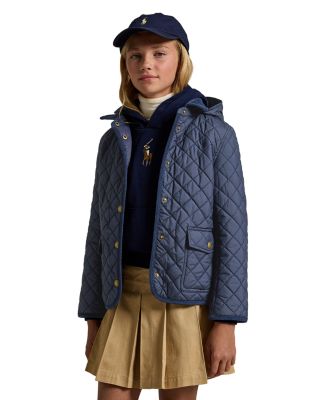 Girls&#39; Quilted Water Repellent Barn Jacket - Big Kid