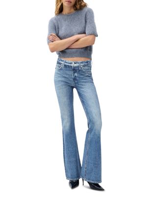 Miramar Ponte Dahlia Mid Rise Sweatpant Jeans in Minet