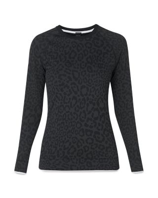 Animal Crewneck Base Layer Top