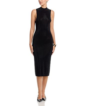 black bodycon dress Arabella Ruched Wide Strap 95% Cotton Add Some Flair Black One