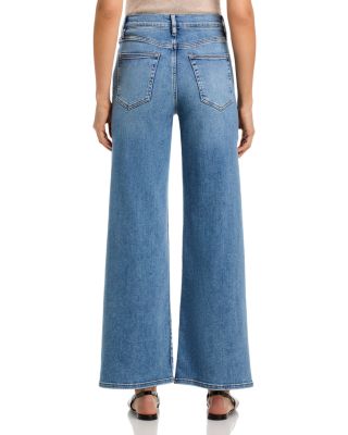Le Slim Palazzo High Rise Jeans in Clue