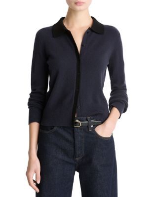 Contrast Collared Sweater