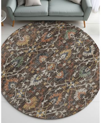 Dalyn Rug Company Silk Road SR4 Round Area Rug, 8'0"x8'0"
