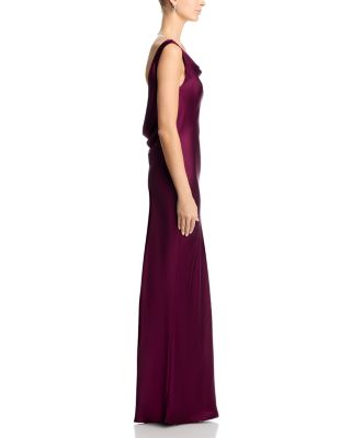Low Back Drape Gown