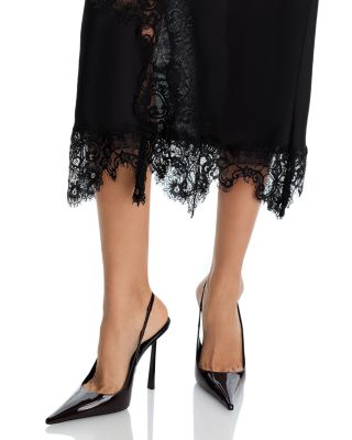 Lace Inset Slip Skirt - Exclusive