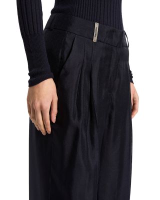 Inverted Pleat Pants