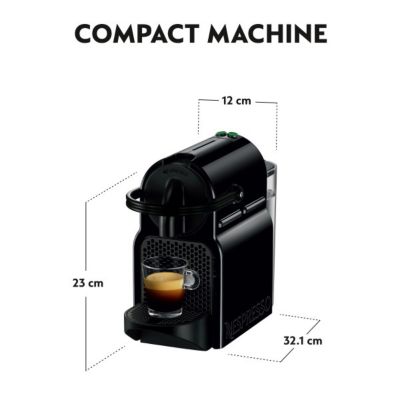 Inissia Espresso Machine by De'Longhi, Black