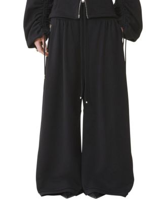 Cotton Fleece and Cashmere Pants