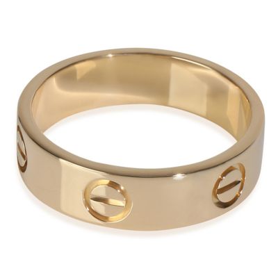  Love 18k Yellow Gold Ring