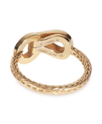  Agrafe 18k Rose Gold Ring
