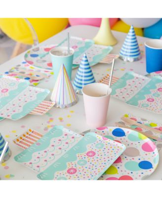 It's A Birthday Cake Large Paper Plates, Set of 8