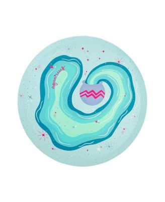 Zodiac Themed Paper Party Dinner Plates, Set of 8