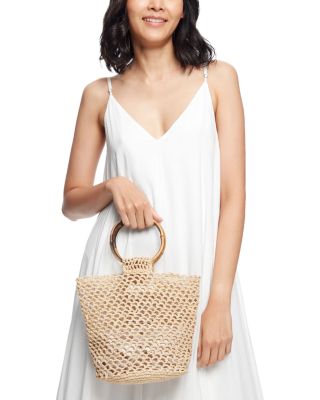 Willow Raffia Wristlet