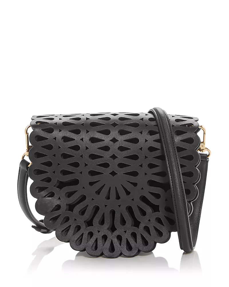 Simkhai McCall Laser Cut Leather Clutch