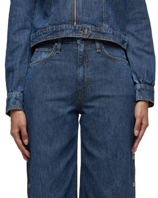 James High Rise Wide Leg Jeans in Bedford Cord