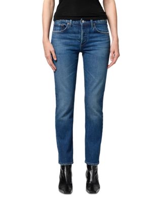 Cocktail Slim Ankle Jeans in Outline