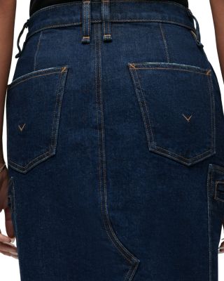 Reconstructed Denim Skirt