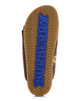 Women's Urchin Check Slide Sandals 