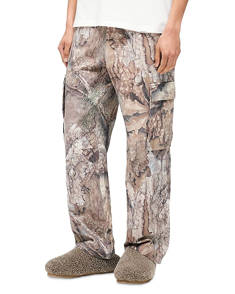 Represent Real Tree Straight Fit Camo Cargo Pants