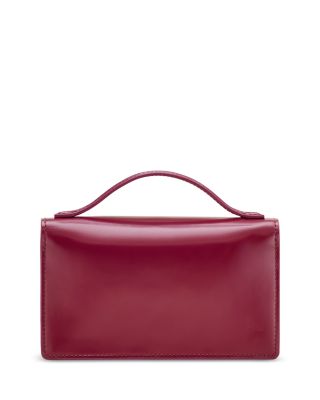 The Glam Mirror Leather Mini Bag