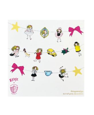 Eloise at the Plaza Birthday Garland, Set of 16 Pieces and Hanging Twine