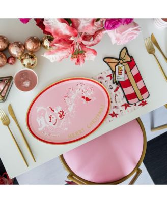 Eloise at the Plaza Merry Christmas Large Paper Plates, Set of 8